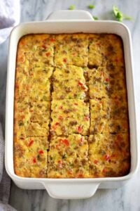 Image of a breakfast casserole