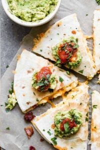 An image of breakfast quesadillas.