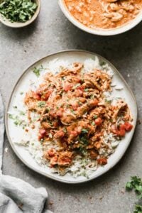 An image of slow cooker chicken tikka masala.